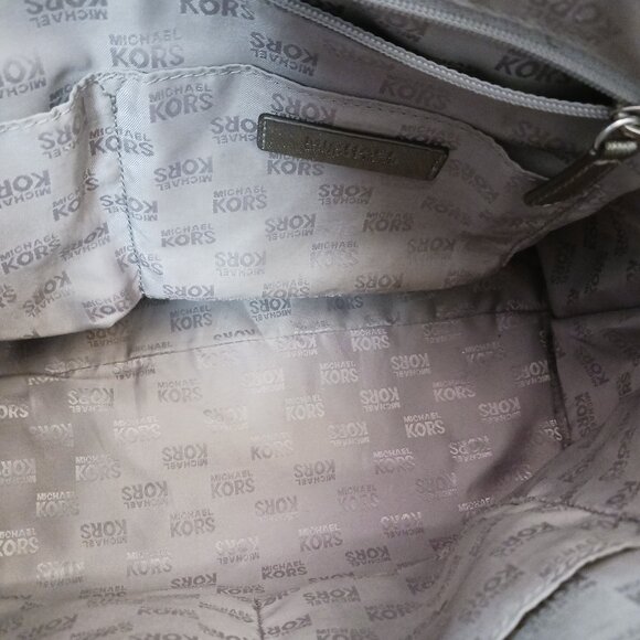 Michael Kors Pewter Satchel - Picture 4 of 15